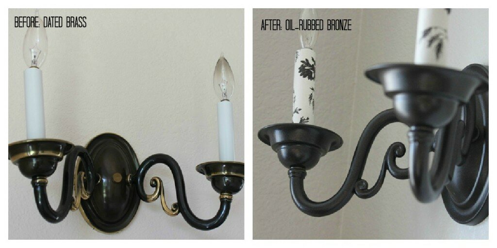 light fixture before and after 1